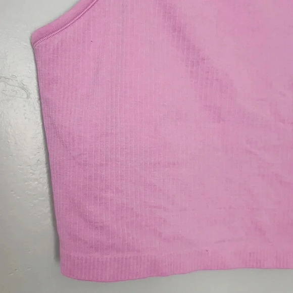 Lululemon Athletica Ebb to Street Cropped Robbed Racerback Tank sz 12 - Picture 6 of 8